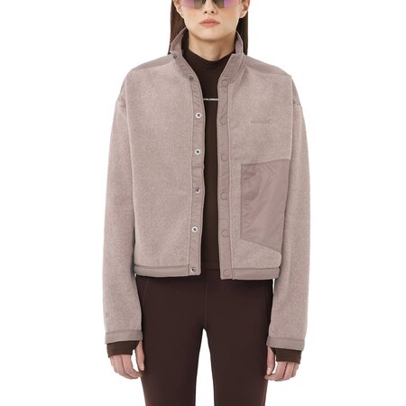 Bunda Salomon Chroma Fleece Cardigan Women Etherea