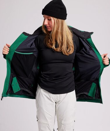 Dámska Bunda Burton [ak] Gore‑Tex 2L Embark Jacket Fir Green
