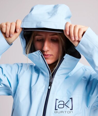 Dámska Bunda Burton Gore-Tex Surgence Jacket Crystal Blue