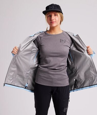 Dámska Bunda Burton Gore-Tex Surgence Jacket Crystal Blue