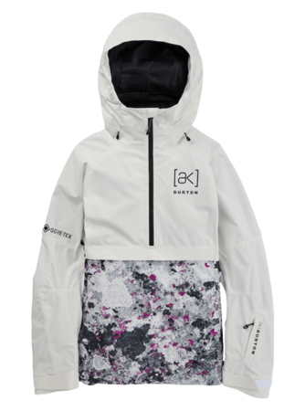 Bunda Burton [ak] Kimmy GORE-TEX 2L Anorak Stout White / Very Berry Lichen