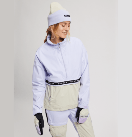 Dámska bunda Burton Melter Anorak Opal/Silver Green