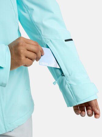 Zimná bunda Burton Reserve 2L Insulated Stretch Jacket W Light Teal