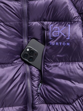 Zimná bunda Burton Women's [ak] Baker Expedition Down Jacket Nightshade Purple