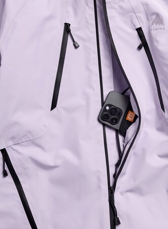 Zimná bunda Burton Women's Reserve GORE-TEX 2L Insulated Jacket Moondust Purple