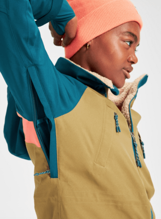 Dámska Bunda Burton Prowess Jacket Shaded Spruce/Olive/Persimmon