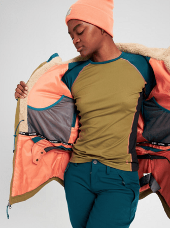 Dámska Bunda Burton Prowess Jacket Shaded Spruce/Olive/Persimmon