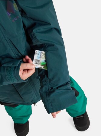 Zimná bunda Burton Ascutney 2L Jacket Deep Emerald