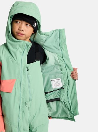 Zimná bunda Burton Ascutney 2L Jacket Soft Sage/Peach Echo
