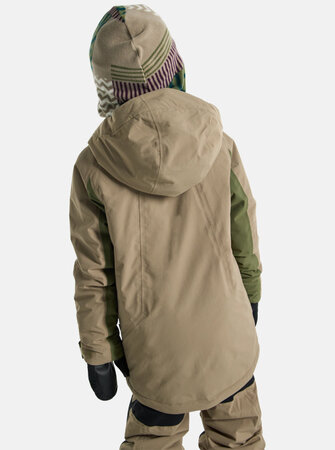Zimná bunda Burton Hillslope Jacket Summit Taupe/Forest Moss