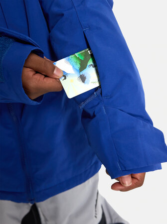 Zimná bunda Burton Hillslope Jacket Summit Twilight Blue