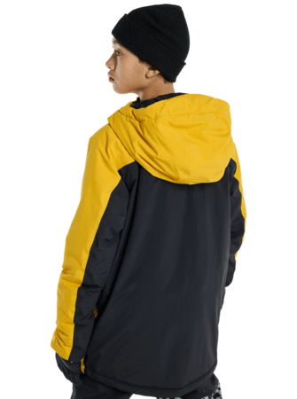 Zimná bunda Burton Kids' Ascutney 2L Jacket Goldenrod/True Black