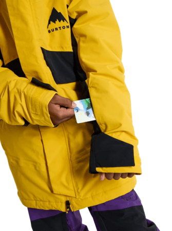 Zimná bunda Burton Kids' Ascutney 2L Jacket Goldenrod/True Black