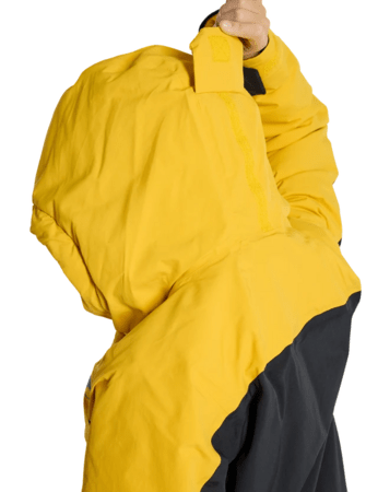 Zimná bunda Burton Kids' Ascutney 2L Jacket Goldenrod/True Black
