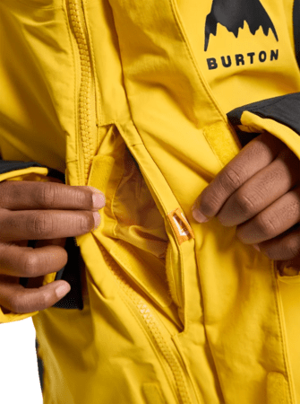 Zimná bunda Burton Kids' Ascutney 2L Jacket Goldenrod/True Black