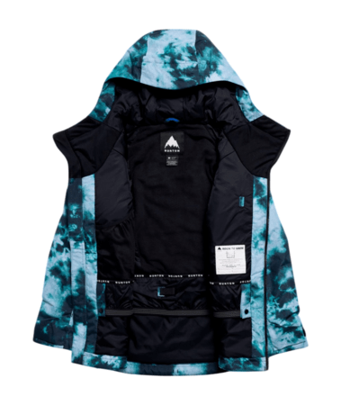 Zimná bunda Burton Kids' Burton Hillslope 2L Jacket Crumple Dye