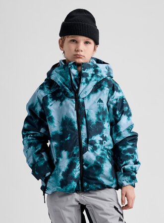 Zimná bunda Burton Kids' Burton Hillslope 2L Jacket Crumple Dye