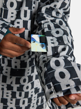 Zimná bunda Burton Skimmer Jacket Lined Letters