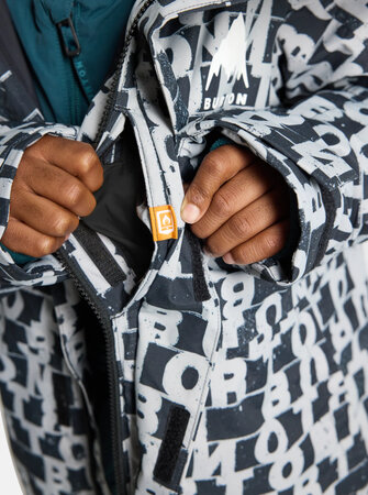 Zimná bunda Burton Skimmer Jacket Lined Letters