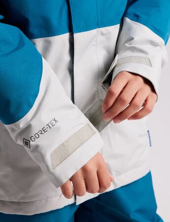 Detská bunda Burton Gore‑Tex Stark Jacket Celestial Blue/Lunar Gray