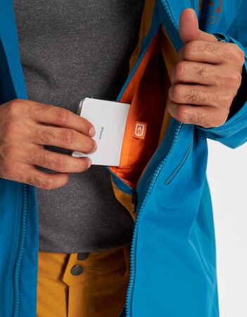 Pánska Bunda Burton Cyclic Jacket Celestial Blue