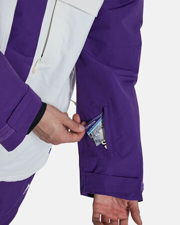 Zimná bunda Burton Covert 2.0 Imperial Purple/Stout White