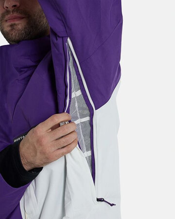 Zimná bunda Burton Covert 2.0 Imperial Purple/Stout White