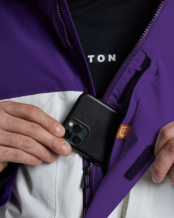 Zimná bunda Burton Covert 2.0 Imperial Purple/Stout White