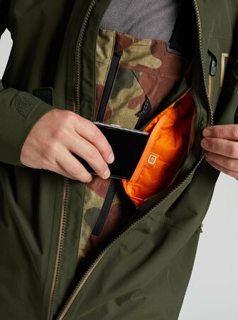 Pánska bunda Burton GORE‑TEX Cyclic Jacket Forest Night Pánska bunda Burton GORE‑TEX Cyclic Jacket Forest Night