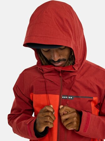 Pánska Bunda Burton Lodgepole 2L Jacket Sun Dried Tomato/Tomato