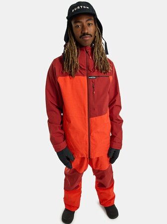 Pánska Bunda Burton Lodgepole 2L Jacket Sun Dried Tomato/Tomato