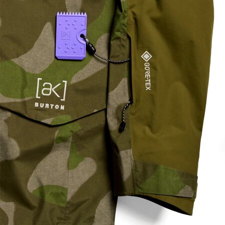 Zimná bunda Burton Men's [ak] Cyclic GORE-TEX 2L Anorak Dried Moss/Keel Camo