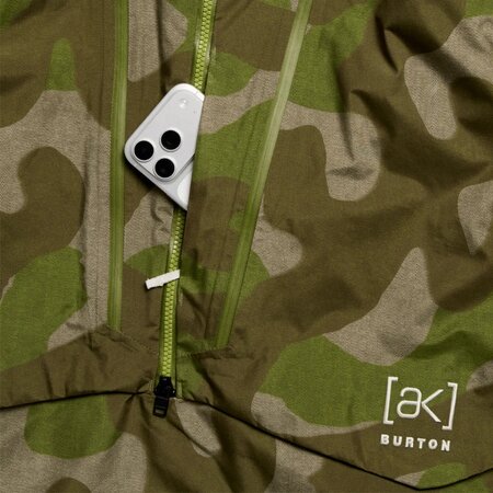 Zimná bunda Burton Men's [ak] Cyclic GORE-TEX 2L Anorak Dried Moss/Keel Camo