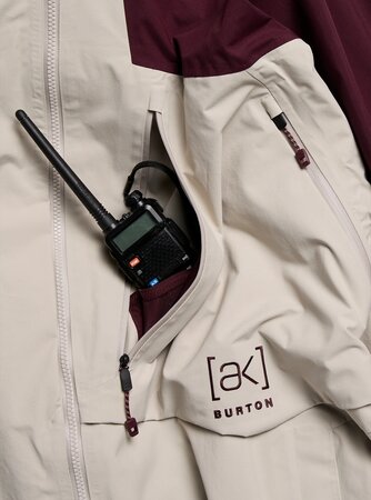 Zimná bunda Burton Men's [ak] Cyclic GORE-TEX 2L Jacket Rum Raisin/Chinchilla Gray