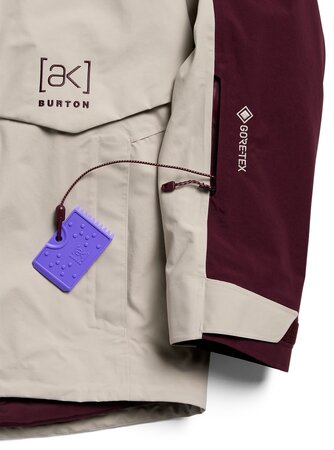Zimná bunda Burton Men's [ak] Cyclic GORE-TEX 2L Jacket Rum Raisin/Chinchilla Gray