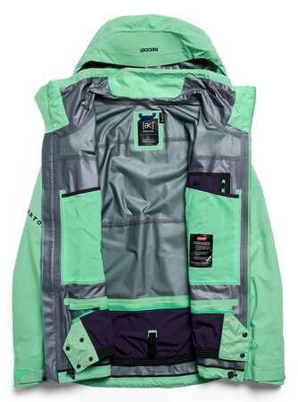 Zimná bunda Burton Men's [ak] Hover GORE-TEX C-Knit 3L Stretch Jacket Green Voltage