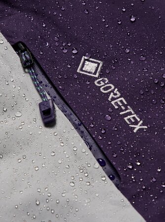 Zimná bunda Burton Men's [ak] Swash Synthetic Insulated GORE-TEX 2L Jacket Nightshade Purple/Apparition Gray/Green Voltage