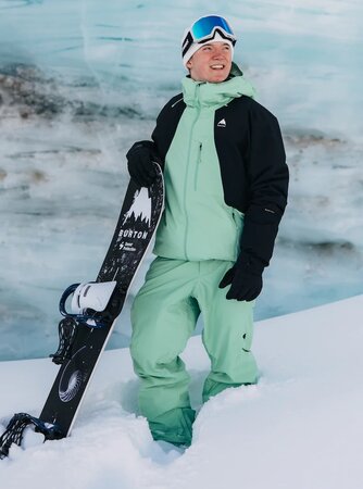 Zimná bunda Burton Reserve 2L Jacket Soft Sage/True Black