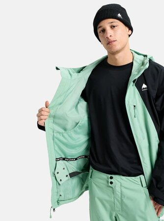 Zimná bunda Burton Reserve 2L Jacket Soft Sage/True Black