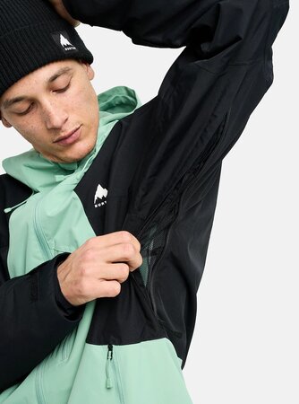 Zimná bunda Burton Reserve 2L Jacket Soft Sage/True Black