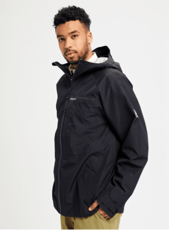 Pánska bunda Burton Veridry Rain Jacket True Black