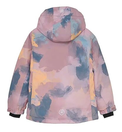 Lyžiarska bunda Color Kids Ski Jacket AOP Woodrose