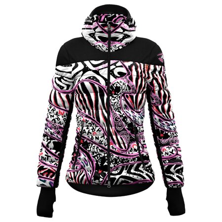 Zimná bunda Crazy Idea JKT Crows Zebra Mix