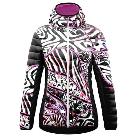 Zimná bunda Crazy Idea Wonder Magic Zebra Mix