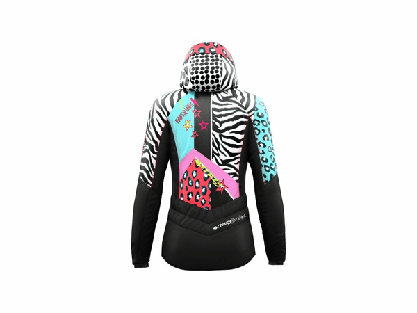 Bunda Crazy Jacket Oxygen Woman Black/Zebra