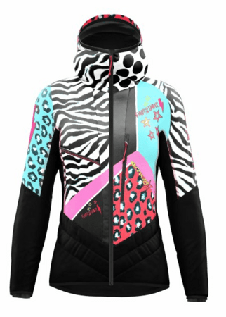 Bunda Crazy Jacket Oxygen Woman Black/Zebra