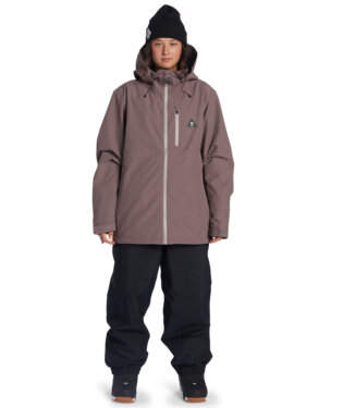 Zimná bunda DC Basis 30K Jacket Plum Truffle