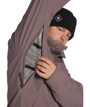 Zimná bunda DC Basis 30K Jacket Plum Truffle