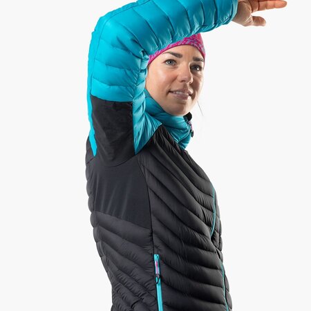 Dámska Bunda Dynafit Radical Down RDS Hooded Jacket Ocean