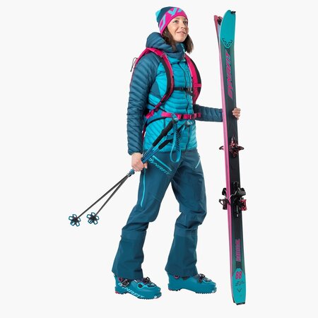 Dámska Bunda Dynafit Radical Down RDS Hooded Jacket Petrol